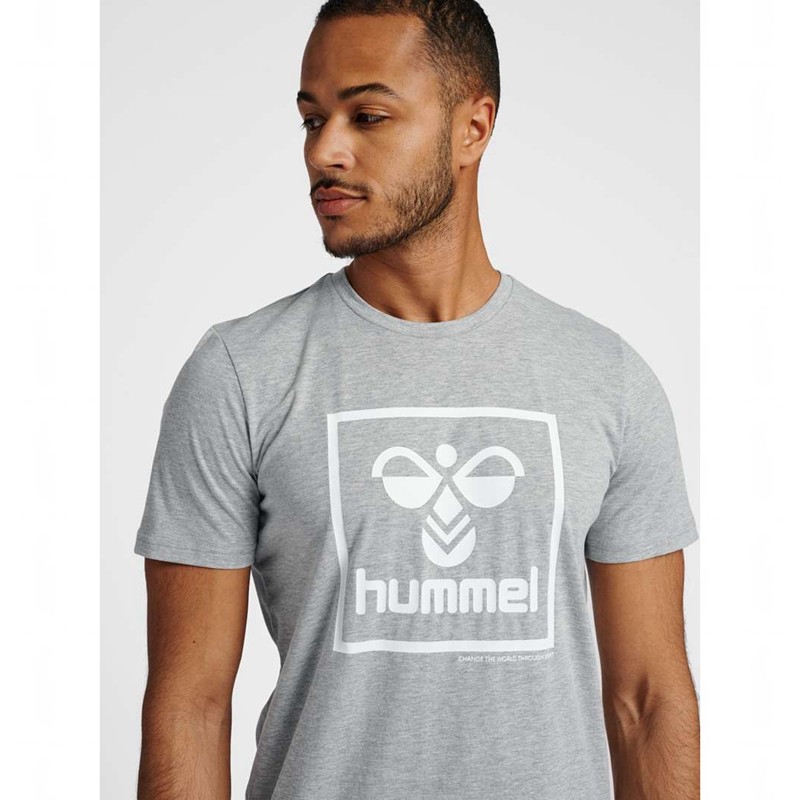 Hummel Isam 2.0 T-shirts Heren Grijs | 856202-436