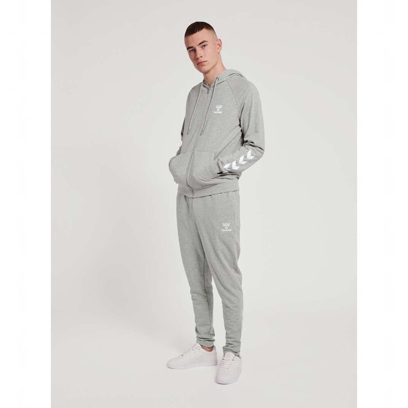 Hummel Isam 2.0 Zip Hoodie Heren Grijs | 702159-691