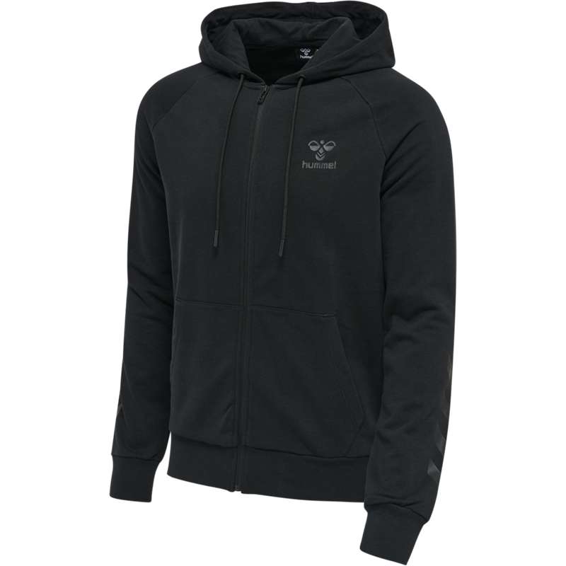 Hummel Isam 2.0 Zip Hoodie Heren Zwart | 653285-536