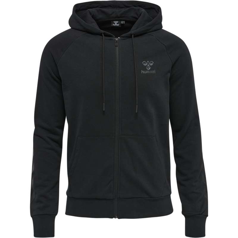 Hummel Isam 2.0 Zip Hoodie Heren Zwart | 653285-536