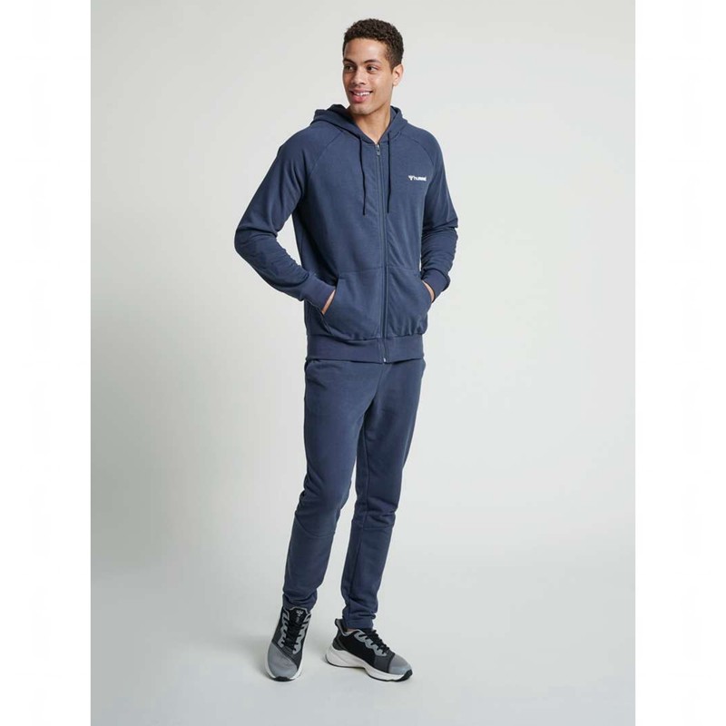Hummel Isam Zip Hoodie Heren Donkerblauw | 441359-069