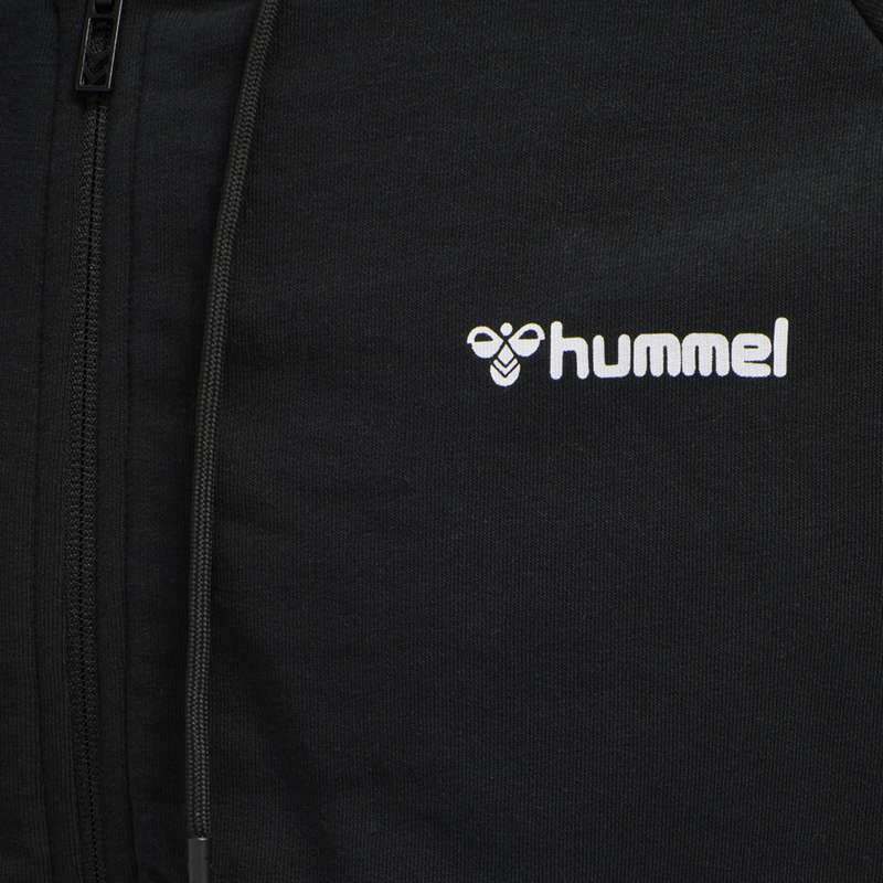Hummel Isam Zip Hoodie Heren Zwart | 459803-115