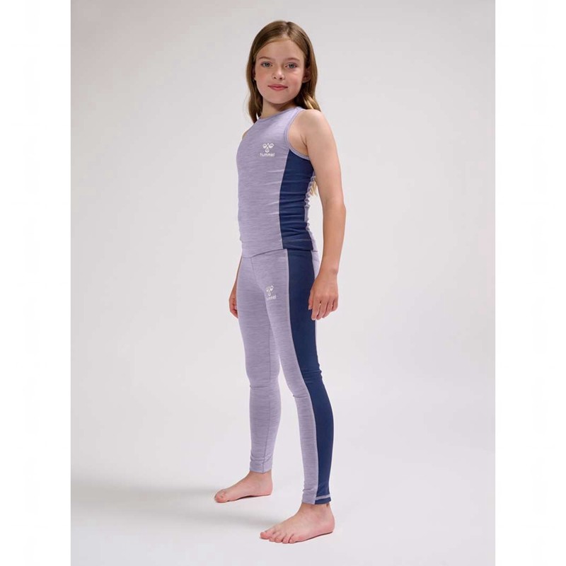 Hummel Jane Hardloopbroek Kinderen Lavendel | 565486-674