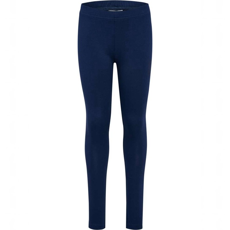 Hummel Jr Base Hardloopbroek Kinderen Donkerblauw | 114900-993