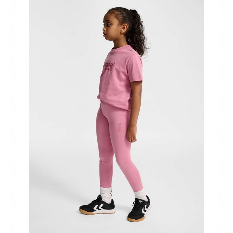 Hummel Jr Base Hardloopbroek Kinderen Roze | 261726-566