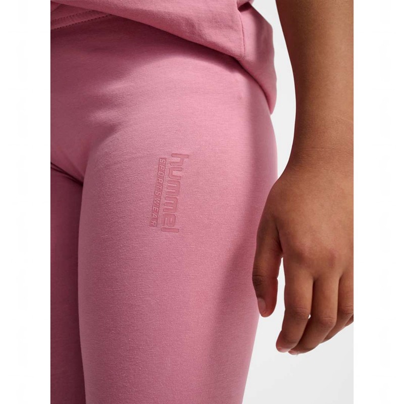 Hummel Jr Base Hardloopbroek Kinderen Roze | 261726-566