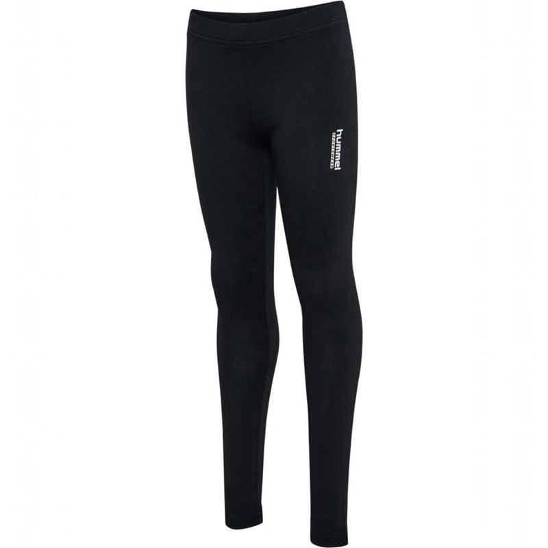 Hummel Jr Base Hardloopbroek Kinderen Zwart | 729658-581