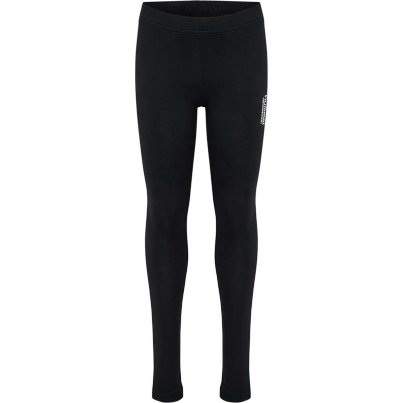 Hummel Jr Base Hardloopbroek Kinderen Zwart | 729658-581