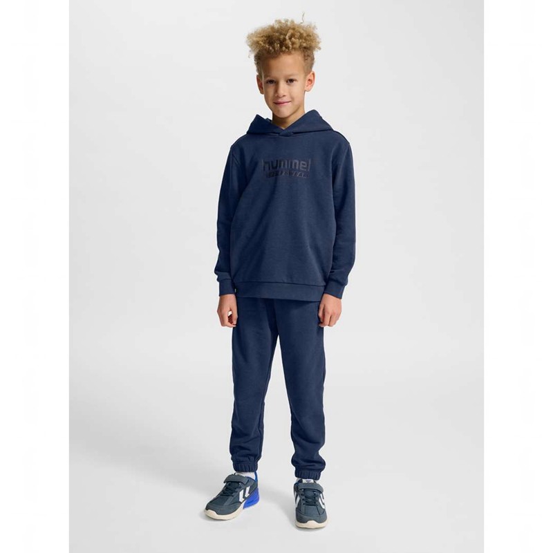 Hummel Jr Base Hoodie Kinderen Donkerblauw | 148209-144