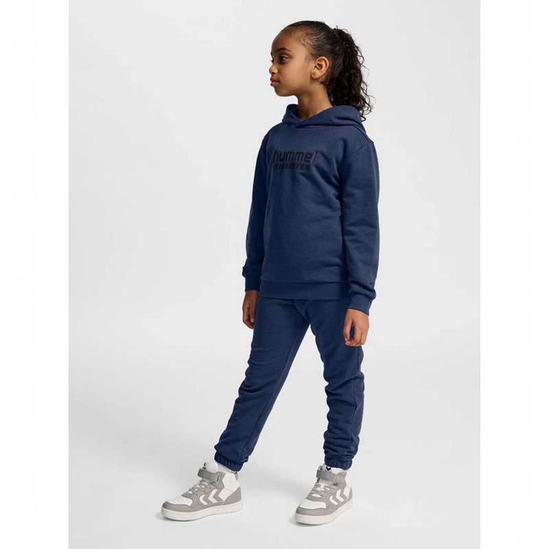 Hummel Jr Base Hoodie Kinderen Donkerblauw | 148209-144