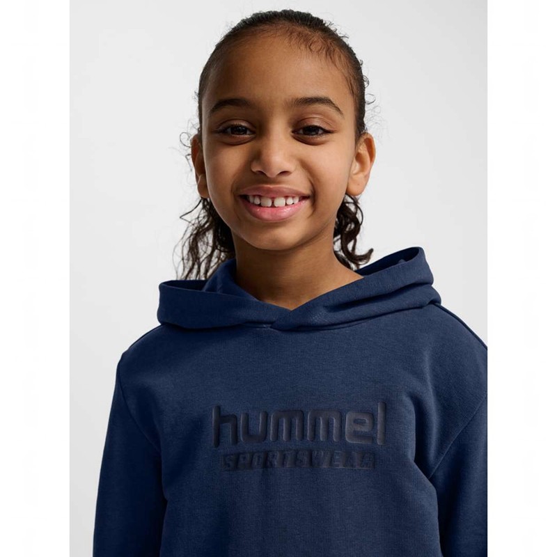 Hummel Jr Base Hoodie Kinderen Donkerblauw | 148209-144