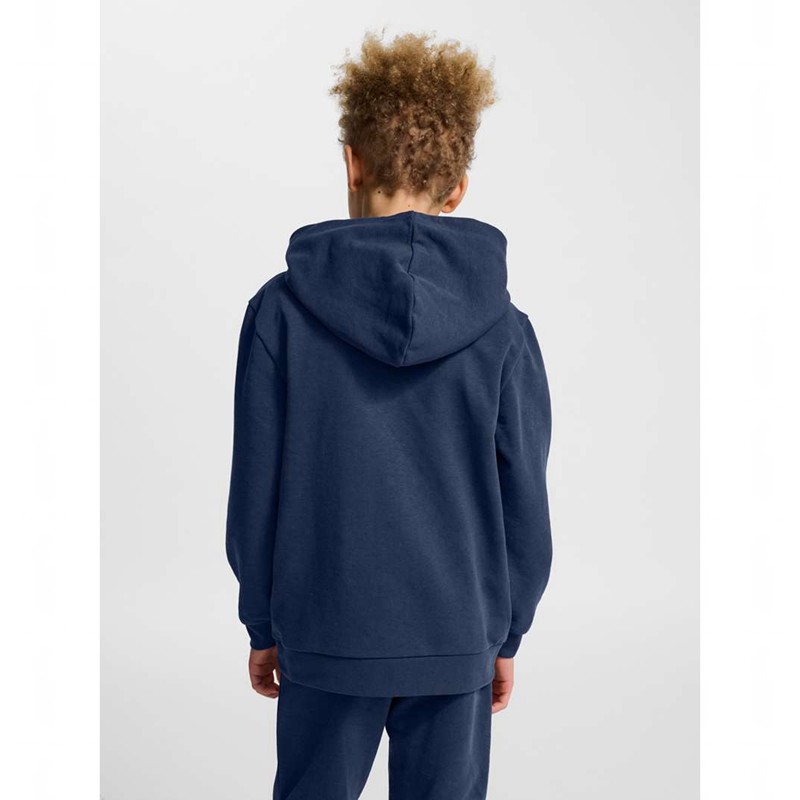 Hummel Jr Base Hoodie Kinderen Donkerblauw | 148209-144