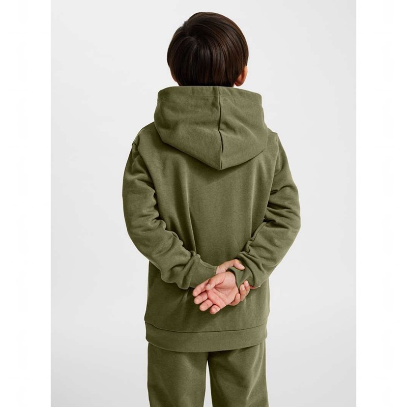 Hummel Jr Base Hoodie Kinderen Groen | 266733-499