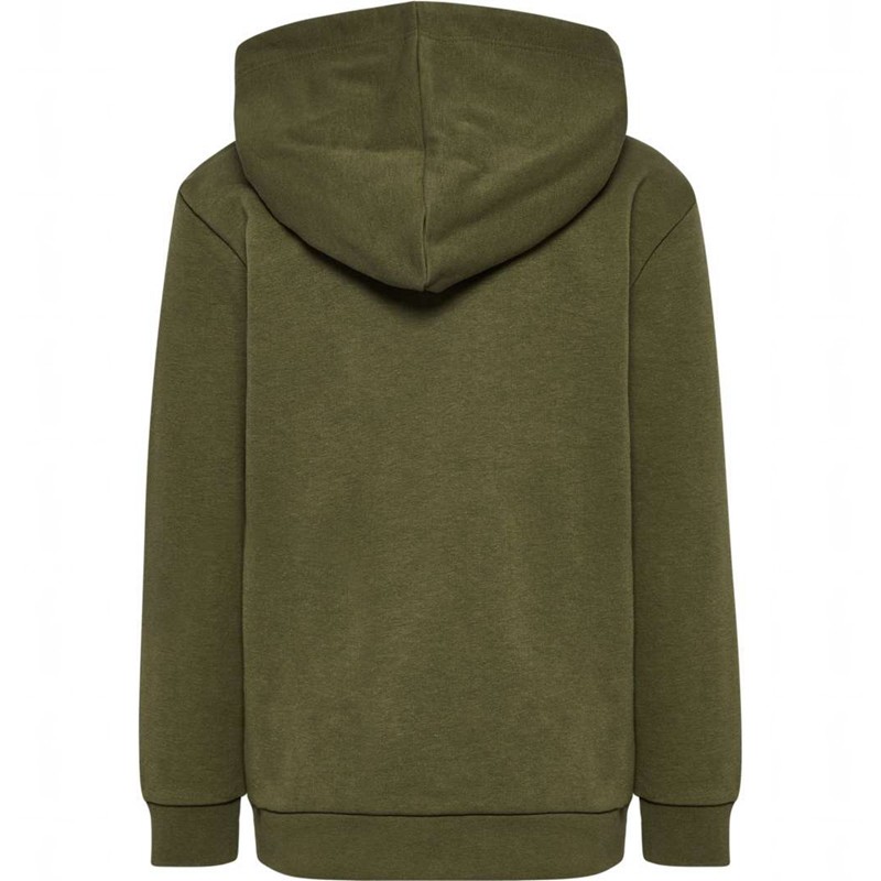 Hummel Jr Base Hoodie Kinderen Groen | 266733-499
