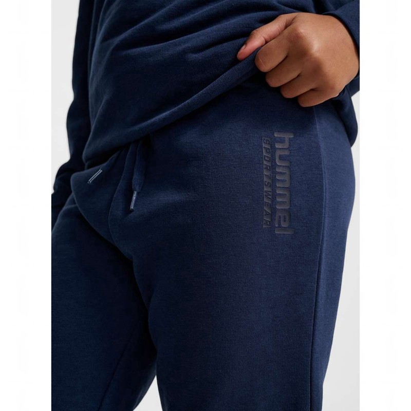 Hummel Jr Base Regular Broek Kinderen Donkerblauw | 953832-791