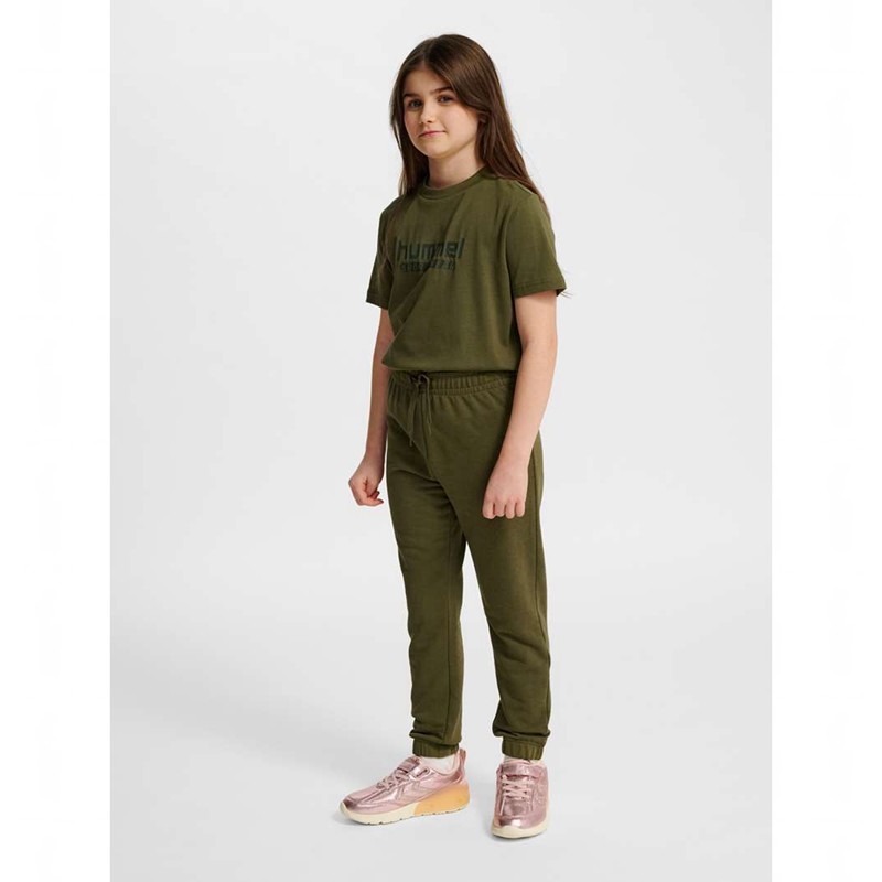 Hummel Jr Base Regular Broek Kinderen Groen | 155596-667
