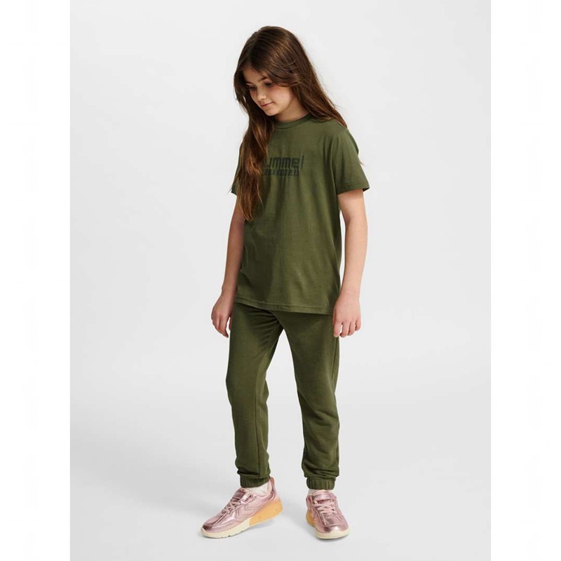 Hummel Jr Base S/S Sneakers Kinderen Groen | 480792-957