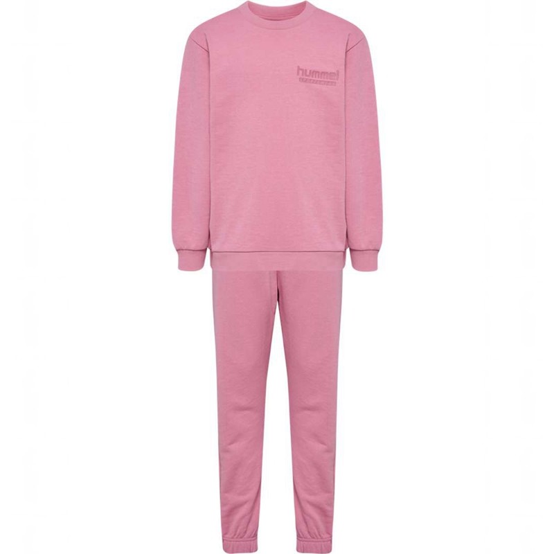 Hummel Jr Base Sweat Hardloopbroek Kinderen Roze | 795195-995