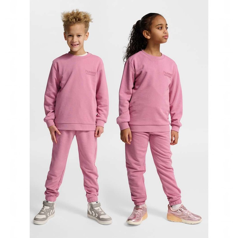 Hummel Jr Base Sweat Hardloopbroek Kinderen Roze | 795195-995