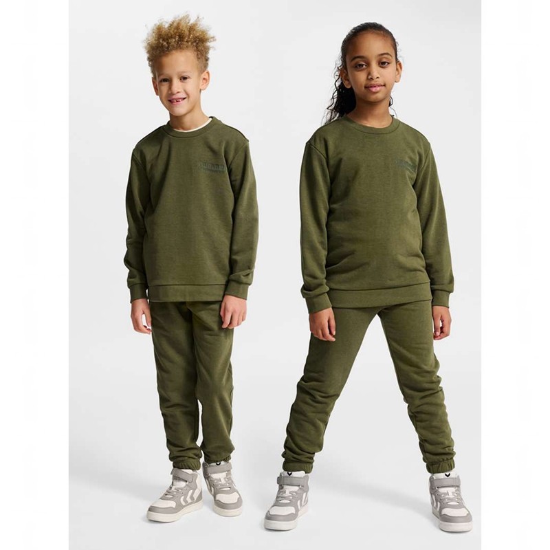 Hummel Jr Base Sweat Sport BH Kinderen Groen | 991010-684