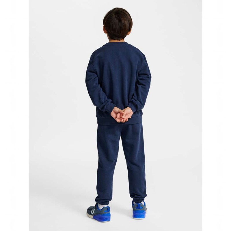 Hummel Jr Base Sweat Sportkleding Kinderen Donkerblauw | 214050-731