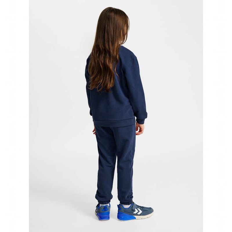 Hummel Jr Base Sweat Sportkleding Kinderen Donkerblauw | 214050-731