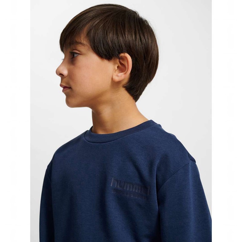 Hummel Jr Base Sweat Sportkleding Kinderen Donkerblauw | 214050-731