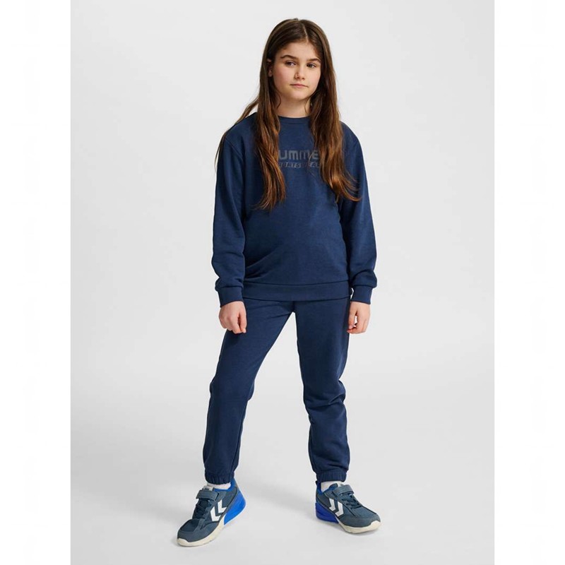 Hummel Jr Base Sweatshirts Kinderen Donkerblauw | 313762-439