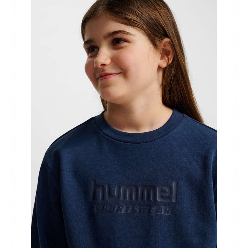 Hummel Jr Base Sweatshirts Kinderen Donkerblauw | 313762-439