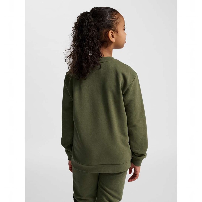 Hummel Jr Base Sweatshirts Kinderen Groen | 895608-903