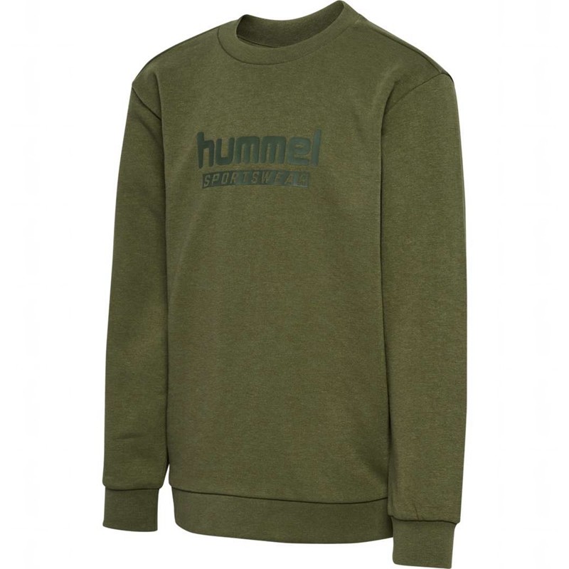 Hummel Jr Base Sweatshirts Kinderen Groen | 895608-903