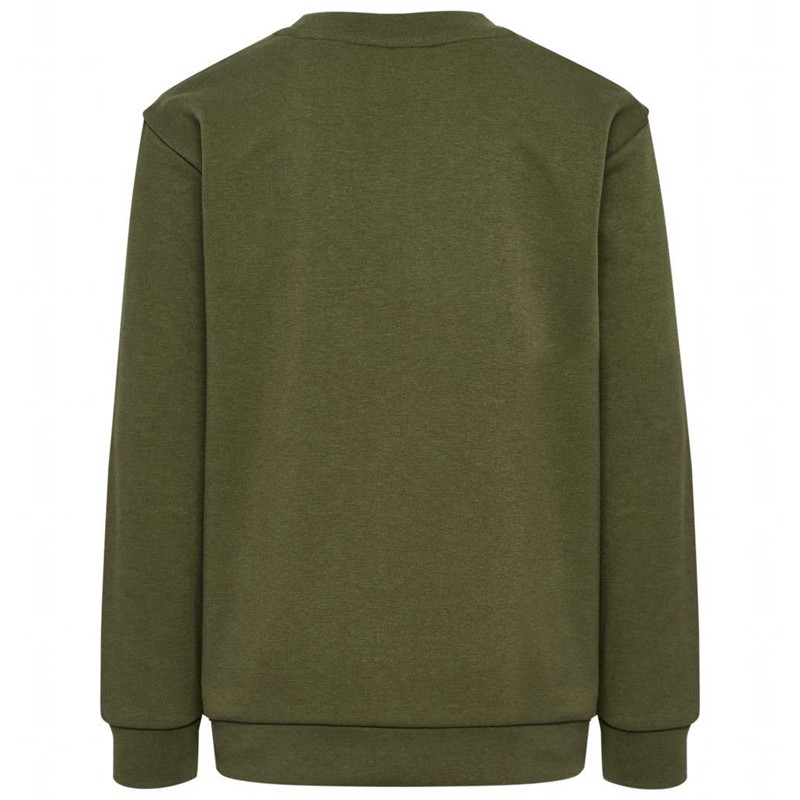 Hummel Jr Base Sweatshirts Kinderen Groen | 895608-903