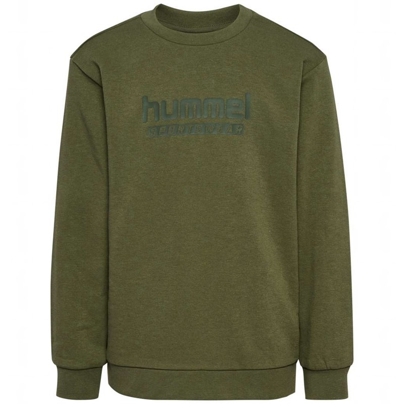 Hummel Jr Base Sweatshirts Kinderen Groen | 895608-903