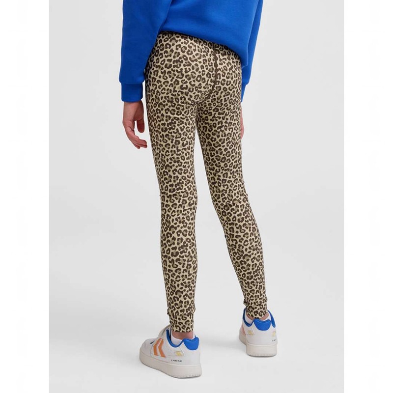 Hummel Jr Fast Mid Waist Sweatshirts Kinderen Leopard | 320075-970