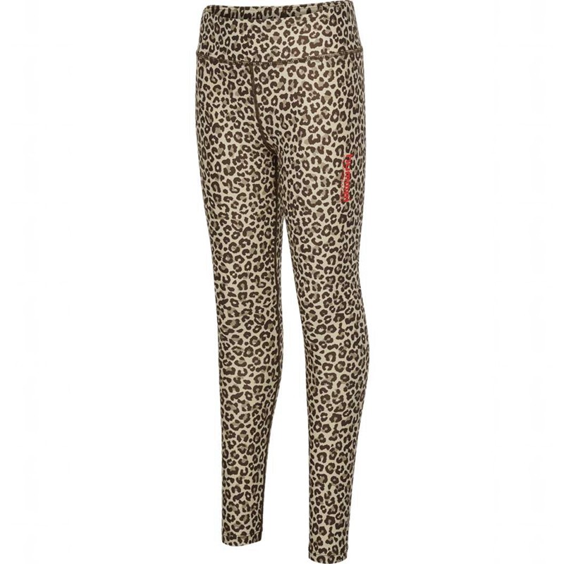 Hummel Jr Fast Mid Waist Sweatshirts Kinderen Leopard | 320075-970