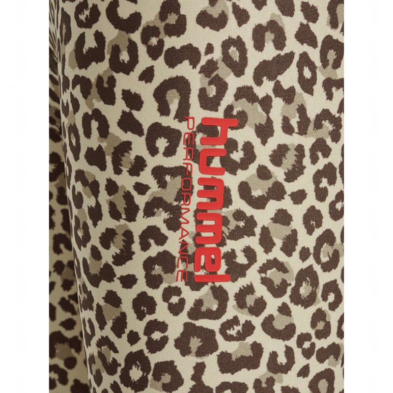 Hummel Jr Fast Mid Waist Sweatshirts Kinderen Leopard | 320075-970