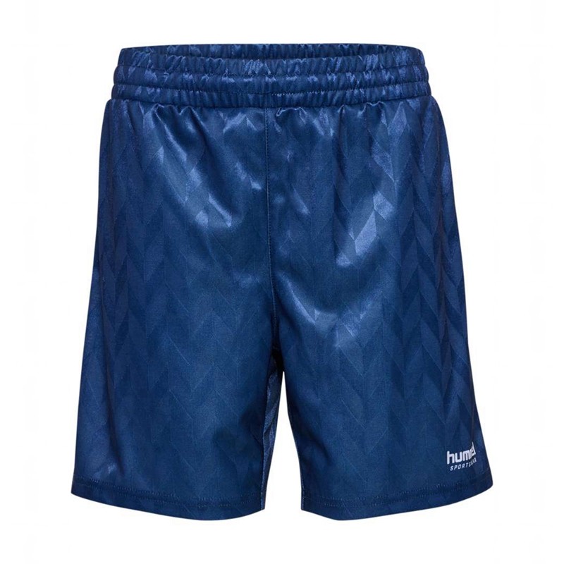 Hummel Jr Fb Korte Broek Kinderen Blauw | 527733-049