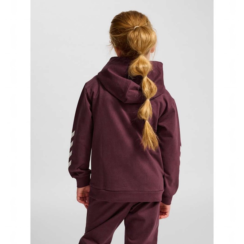 Hummel Jr Logo Hoodie Kinderen Bordeaux | 759227-359