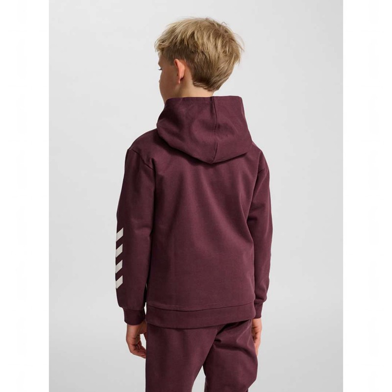 Hummel Jr Logo Hoodie Kinderen Bordeaux | 759227-359