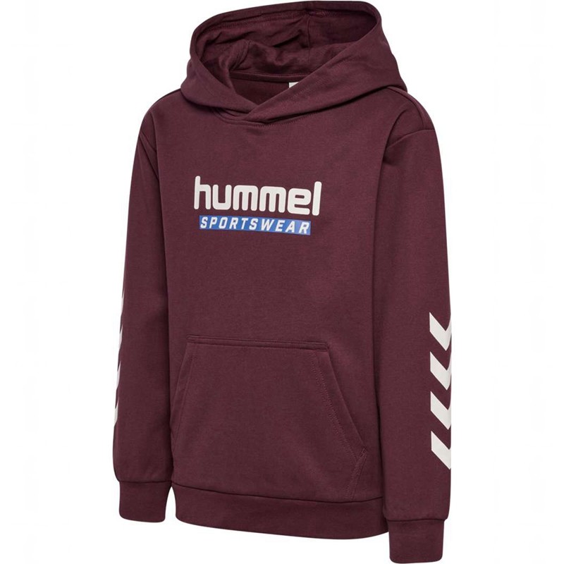 Hummel Jr Logo Hoodie Kinderen Bordeaux | 759227-359