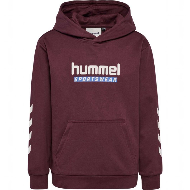 Hummel Jr Logo Hoodie Kinderen Bordeaux | 759227-359