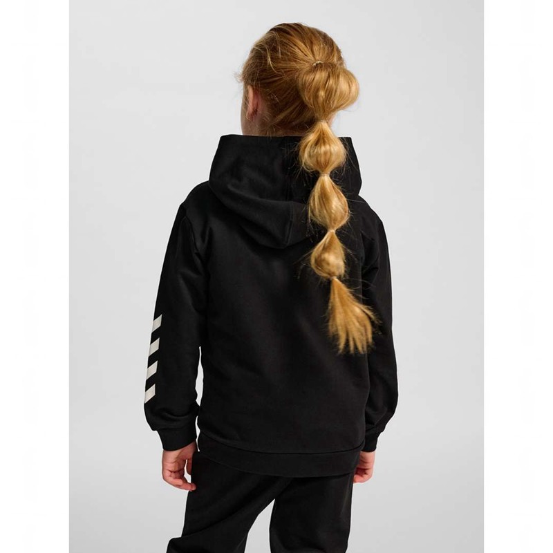 Hummel Jr Logo Hoodie Kinderen Zwart | 660181-846