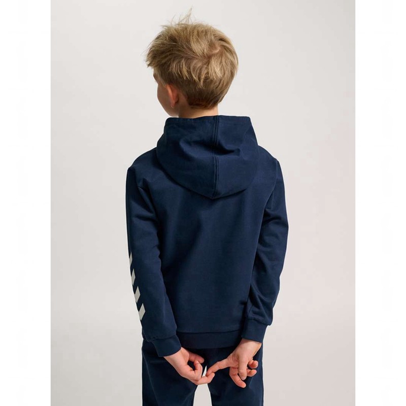 Hummel Jr Logo Korte Broek Kinderen Donkerblauw | 857051-071