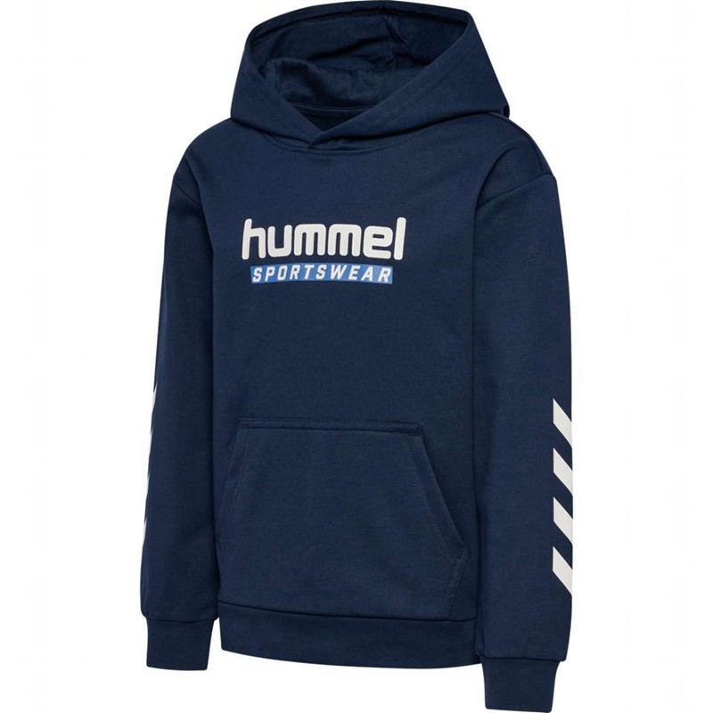 Hummel Jr Logo Korte Broek Kinderen Donkerblauw | 857051-071