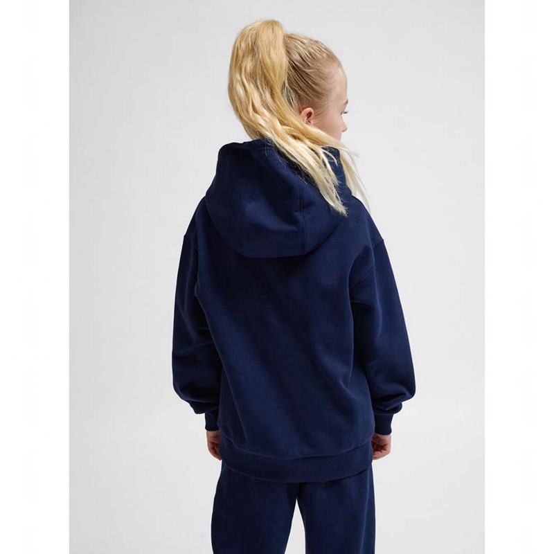 Hummel Jr Loose Bee Hoodie Kinderen Donkerblauw | 588817-897