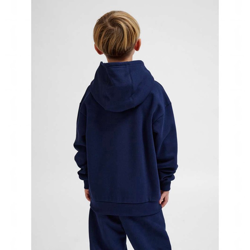 Hummel Jr Loose Bee Hoodie Kinderen Donkerblauw | 588817-897