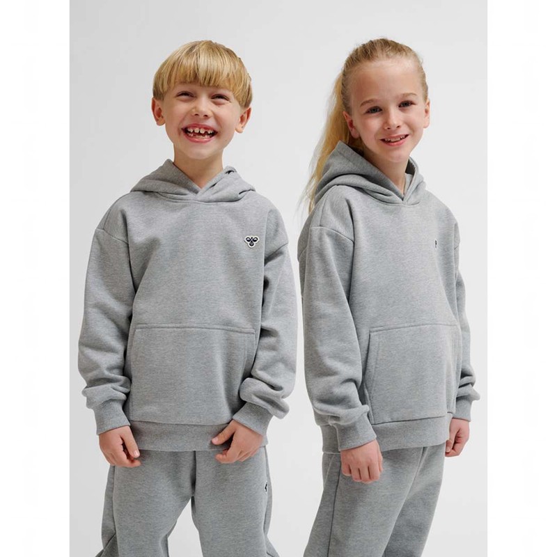 Hummel Jr Loose Bee Hoodie Kinderen Grijs | 366557-303