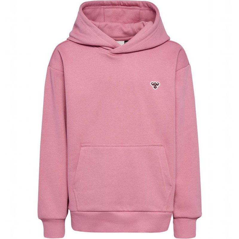 Hummel Jr Loose Bee Hoodie Kinderen Roze | 967771-333