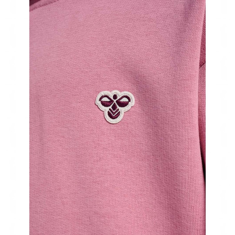 Hummel Jr Loose Bee Hoodie Kinderen Roze | 967771-333