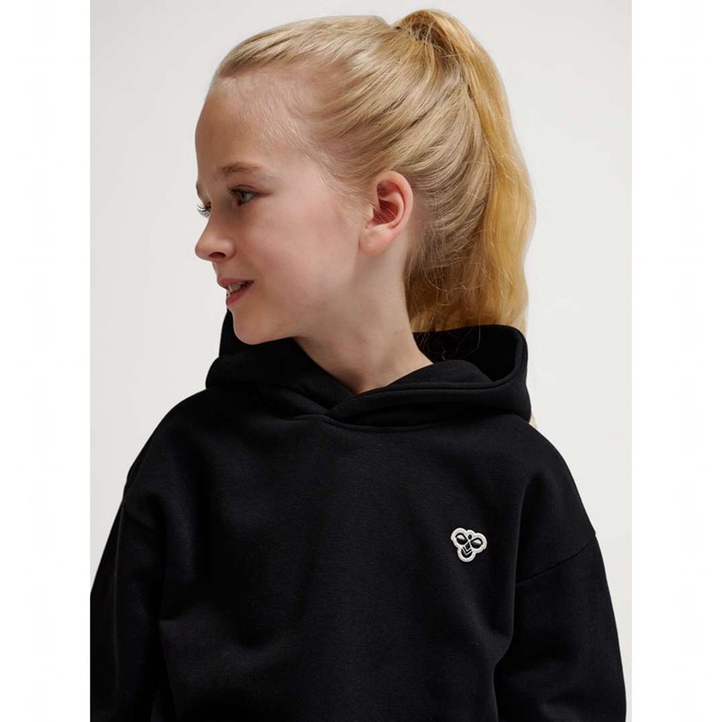 Hummel Jr Loose Bee Hoodie Kinderen Zwart | 200437-445